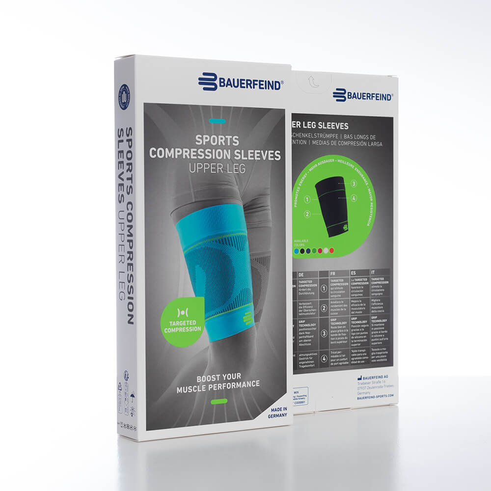 Compression Sleeves Upper Leg Packaging